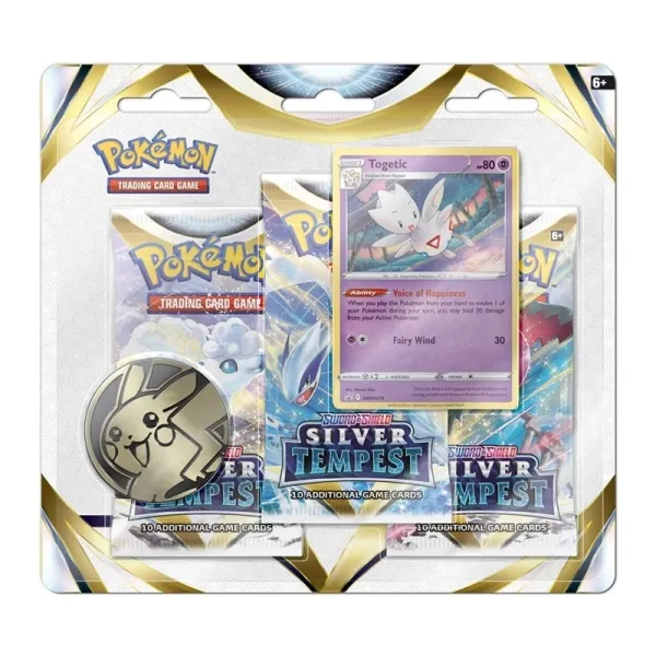 Pokemon Silberne Sturmwinde 3-Pack Blister Togetic